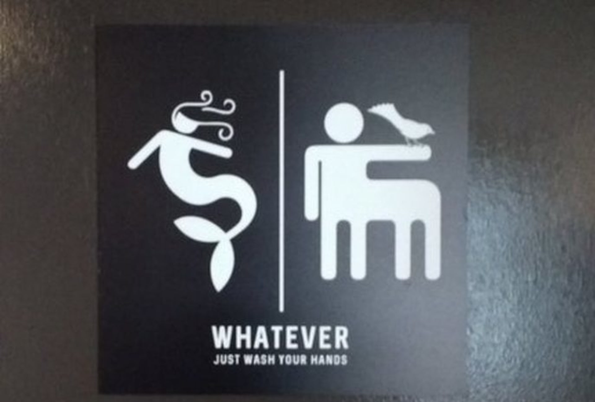 Vtipné označení pánských a dámských záchodků 10