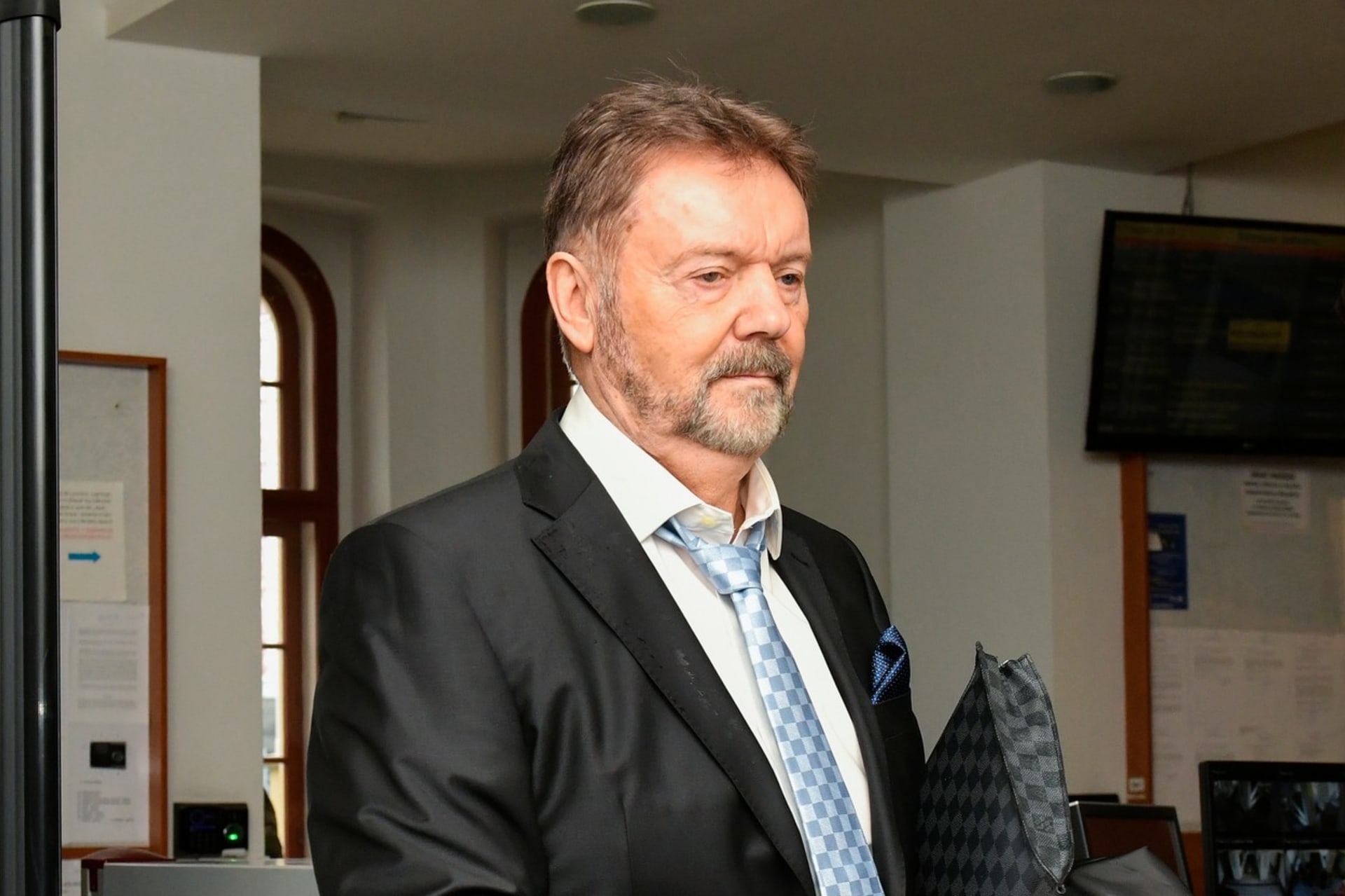 Bývalý místopředseda Fotbalové asociace ČR Roman Berbr.
