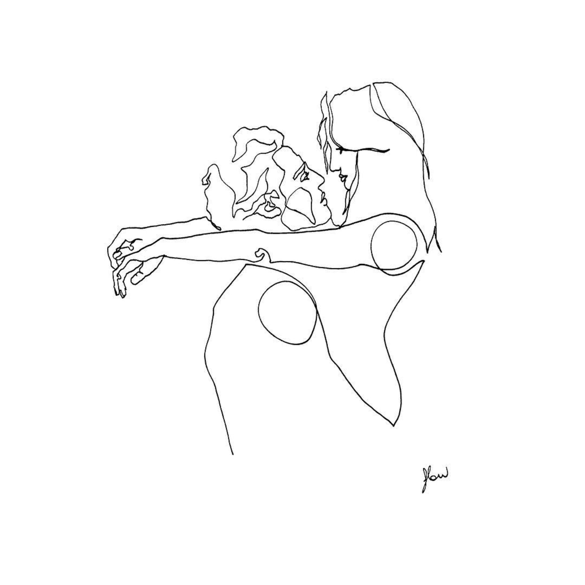 Ilustrace, které znázorňují sex z pohledu ženy. 6