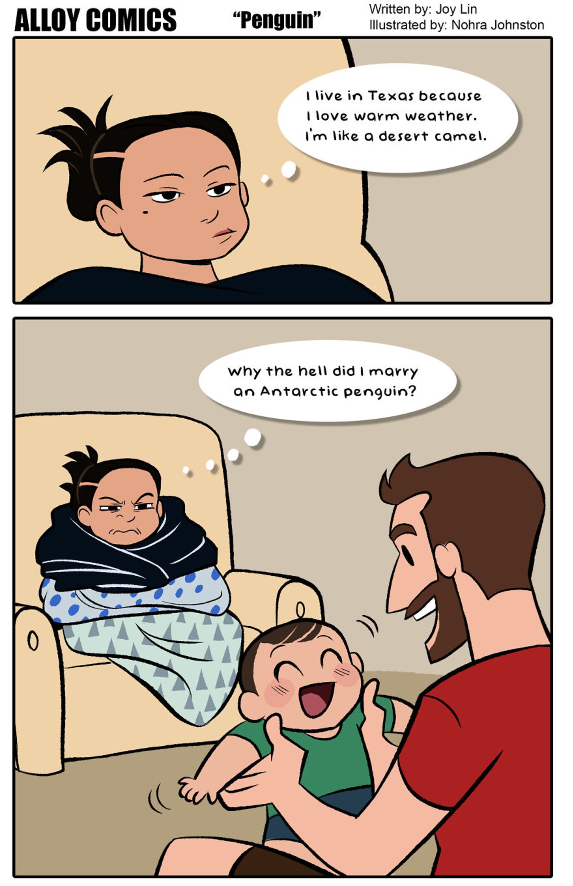 Vtipný komiks o manželství 9