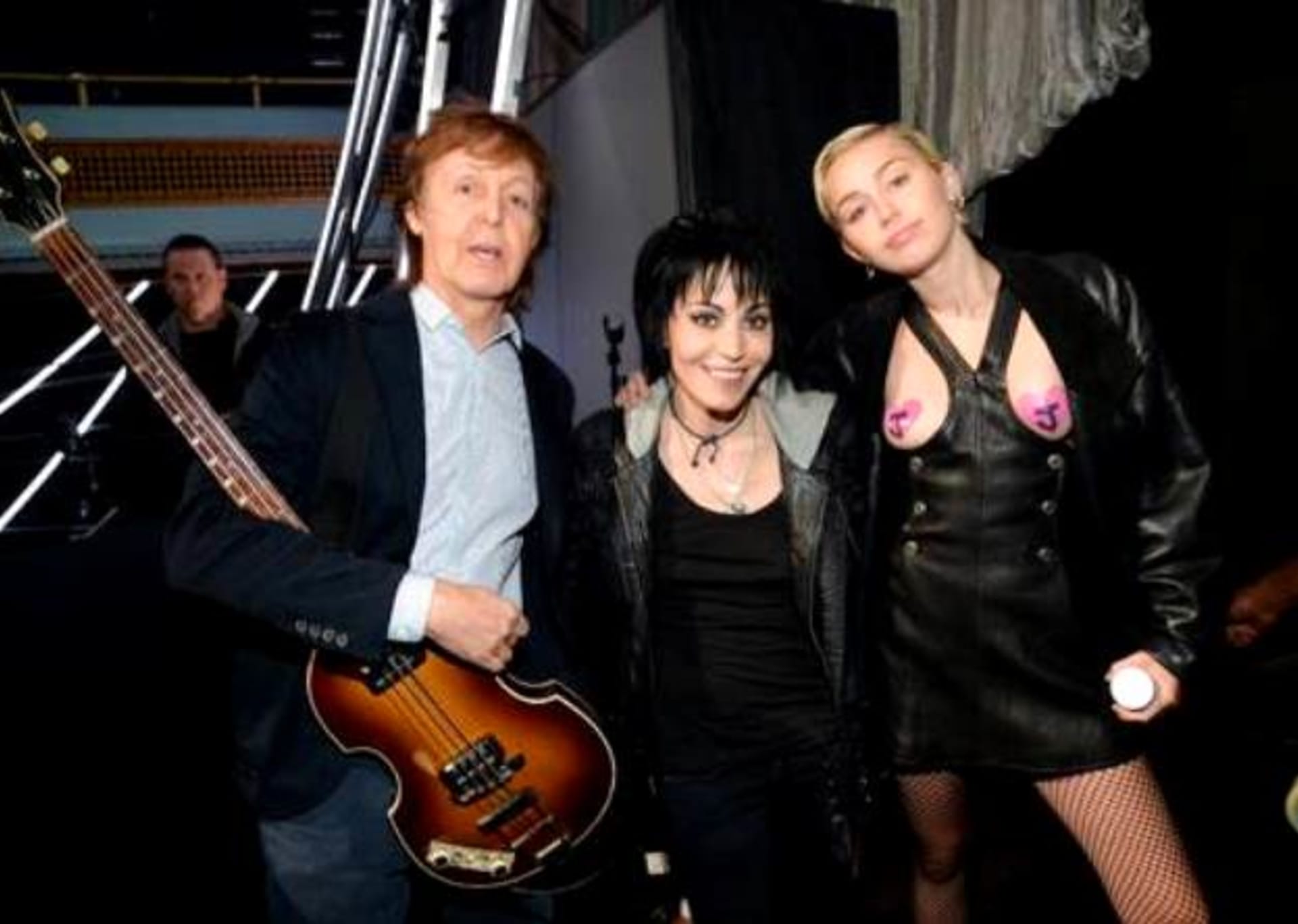 Paul McCartney, Joan Jett a Miley Cyrus