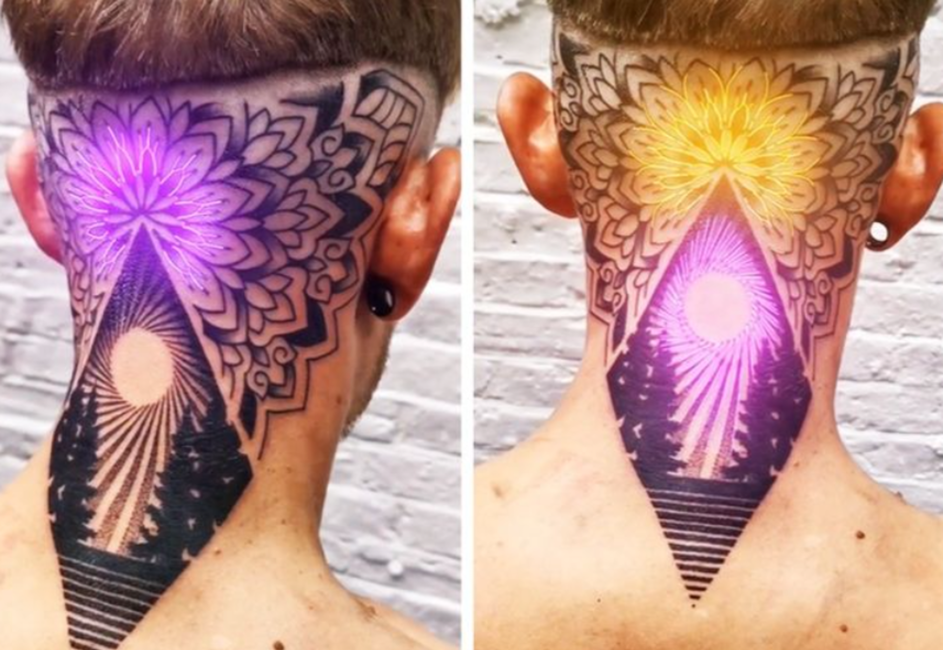 Tatér umí vytvořit svítící tetování 6