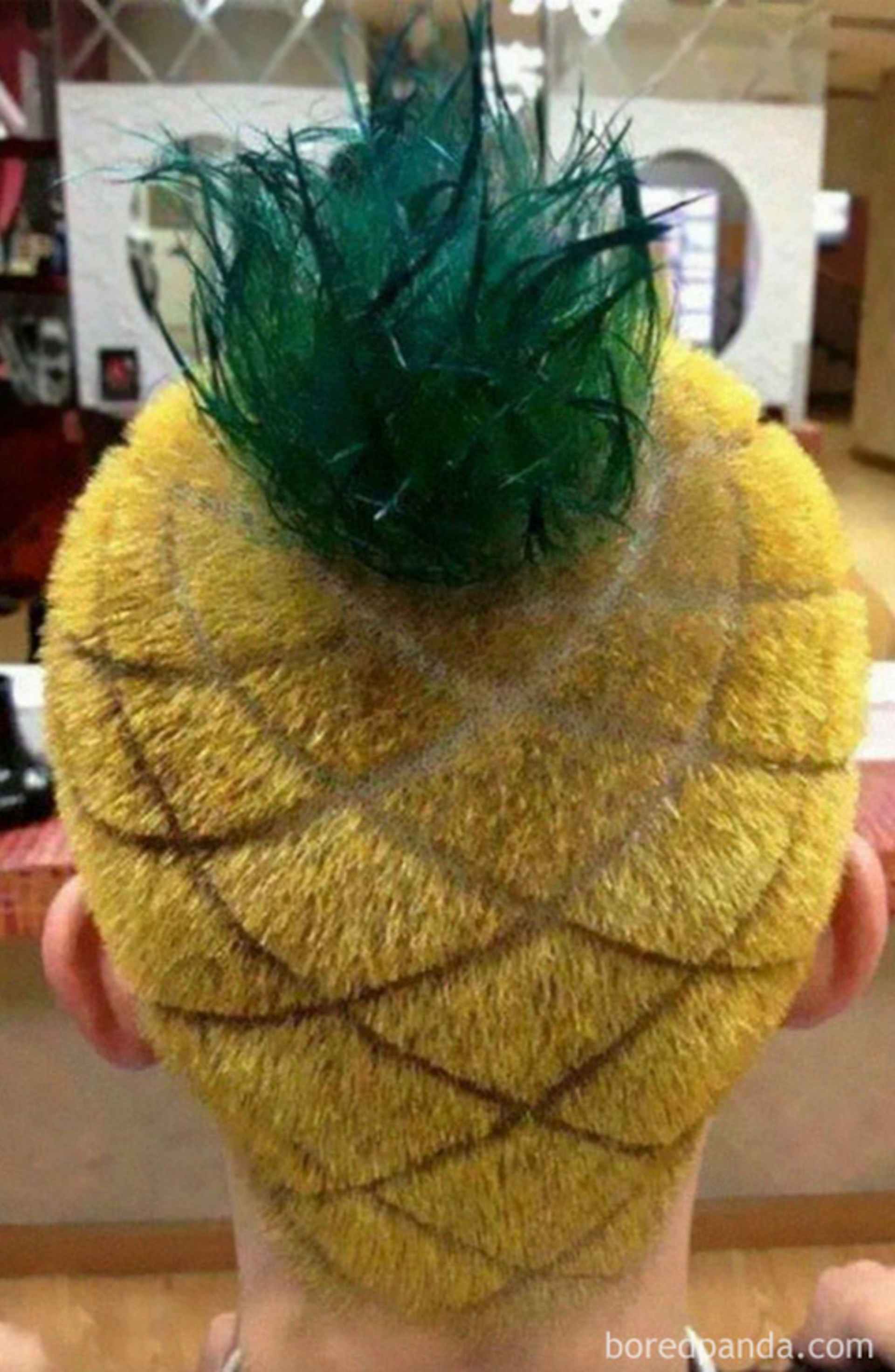 Lidský ananas.