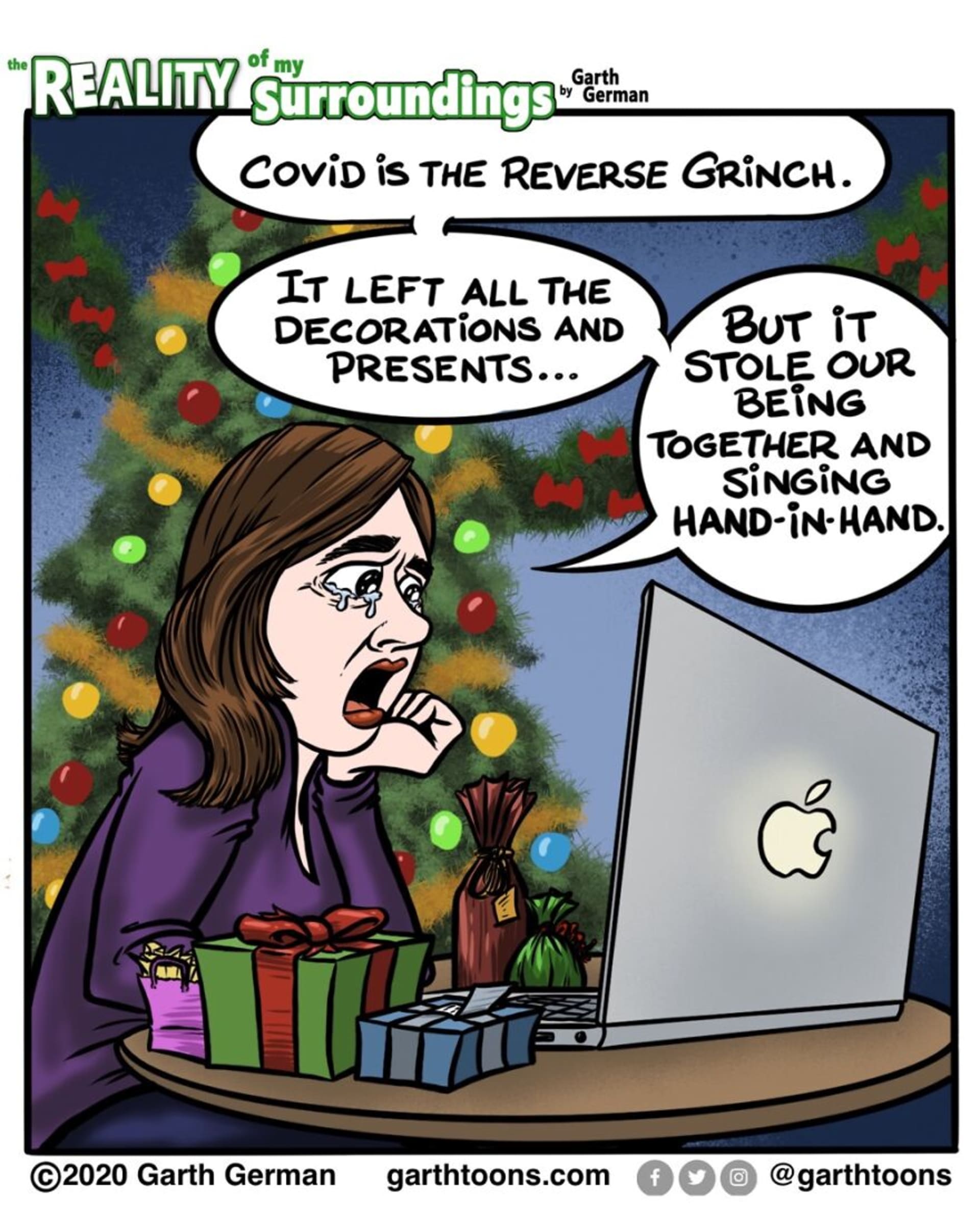 Vtipné ilustrace o Vánocích 7