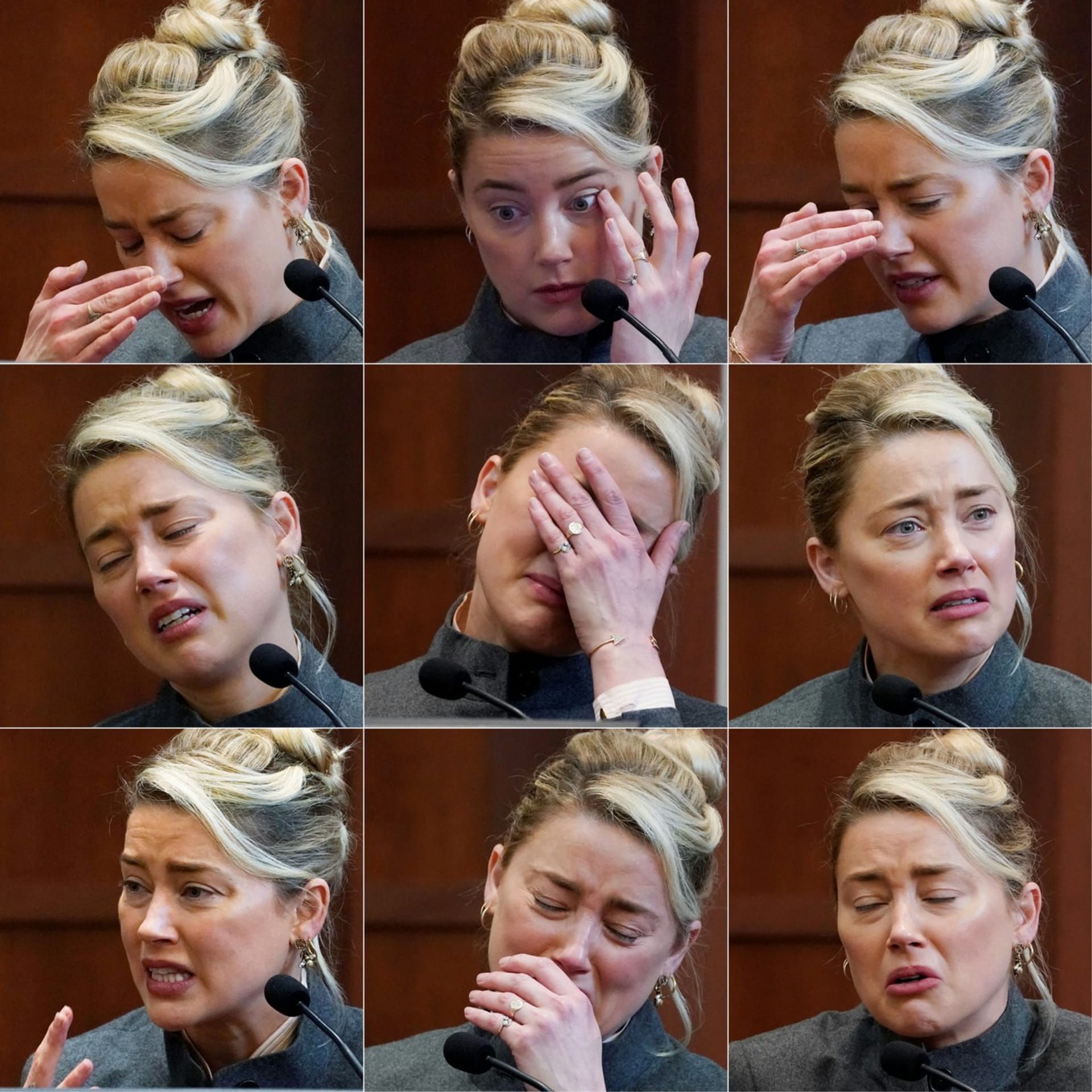Amber Heard a její scény pláče