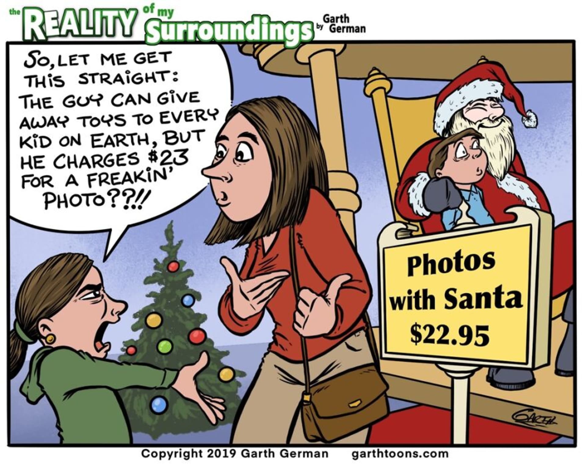 Vtipné ilustrace o Vánocích 2