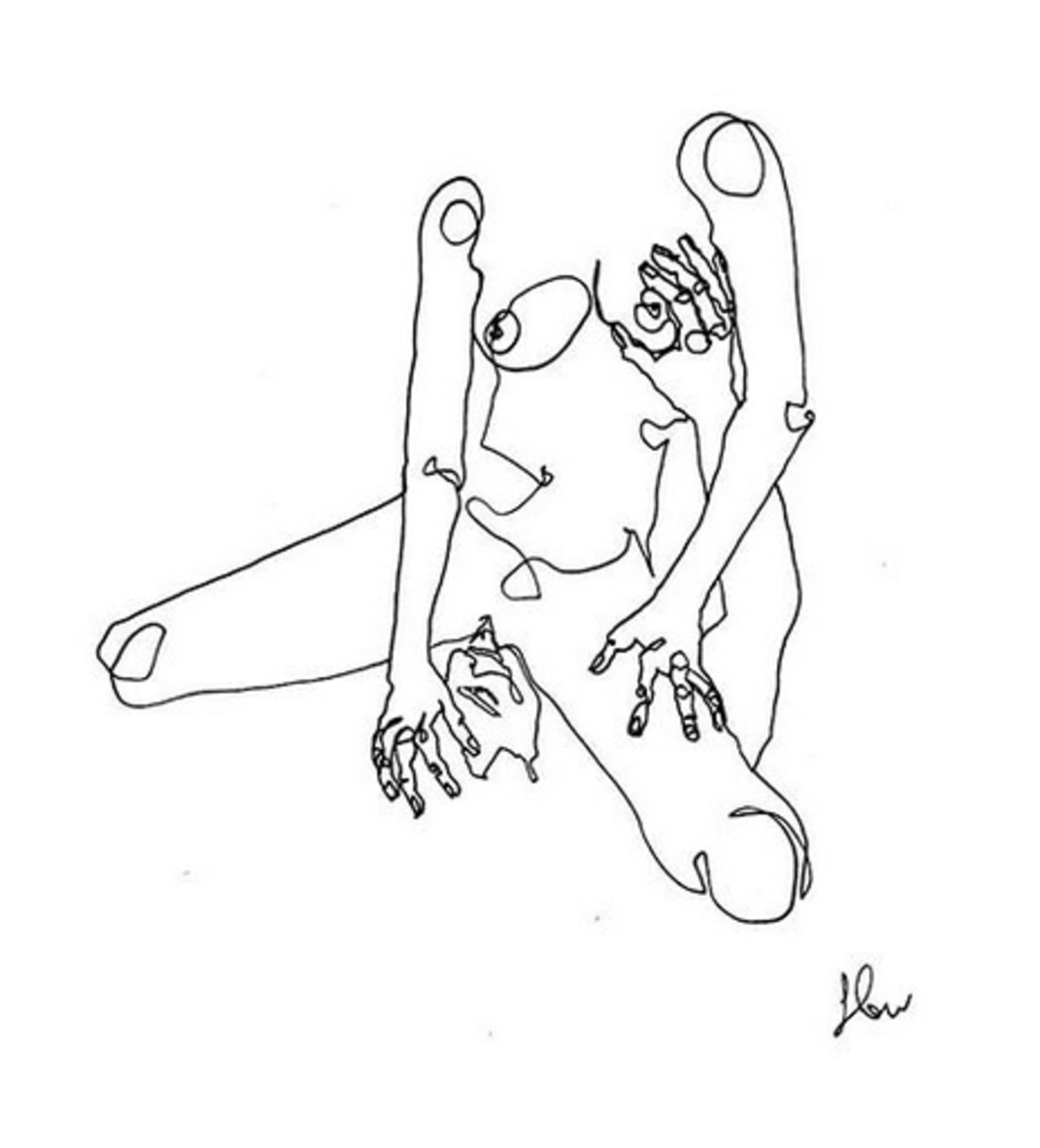 Ilustrace, které znázorňují sex z pohledu ženy. 14