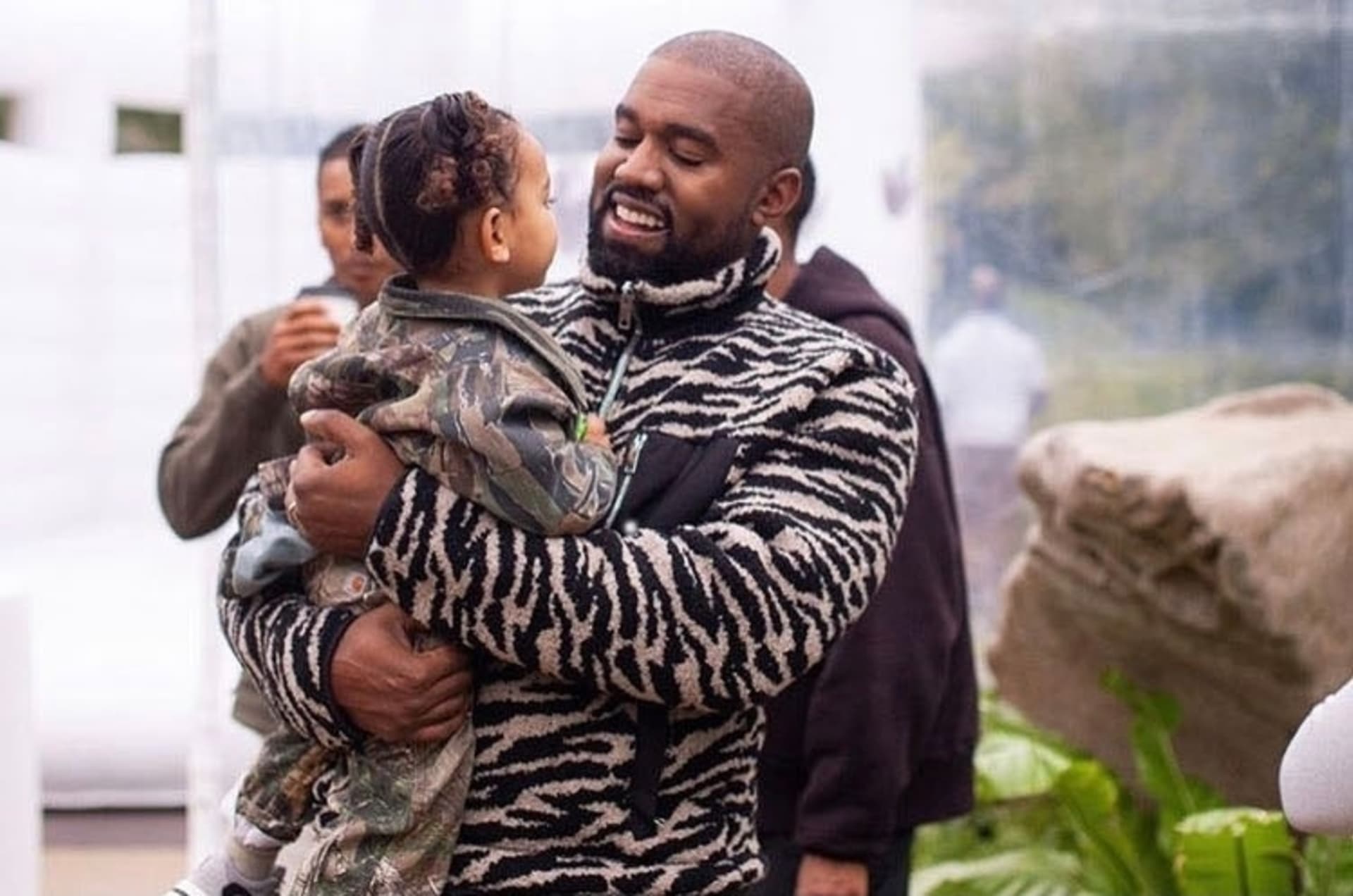Kanye West s dcerou