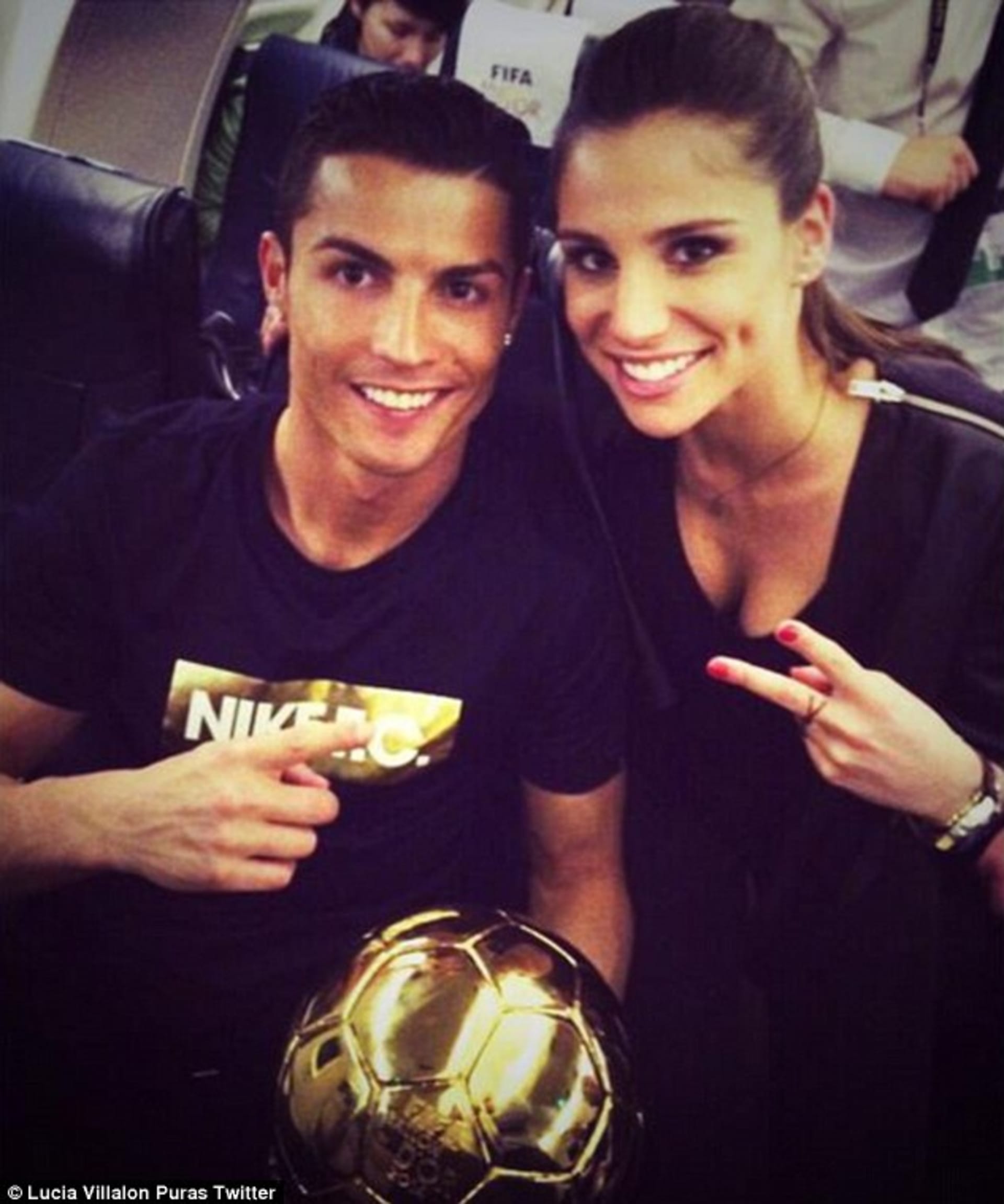Cristiano Ronaldo a Lucia Villalon mají tvořit nový pár!