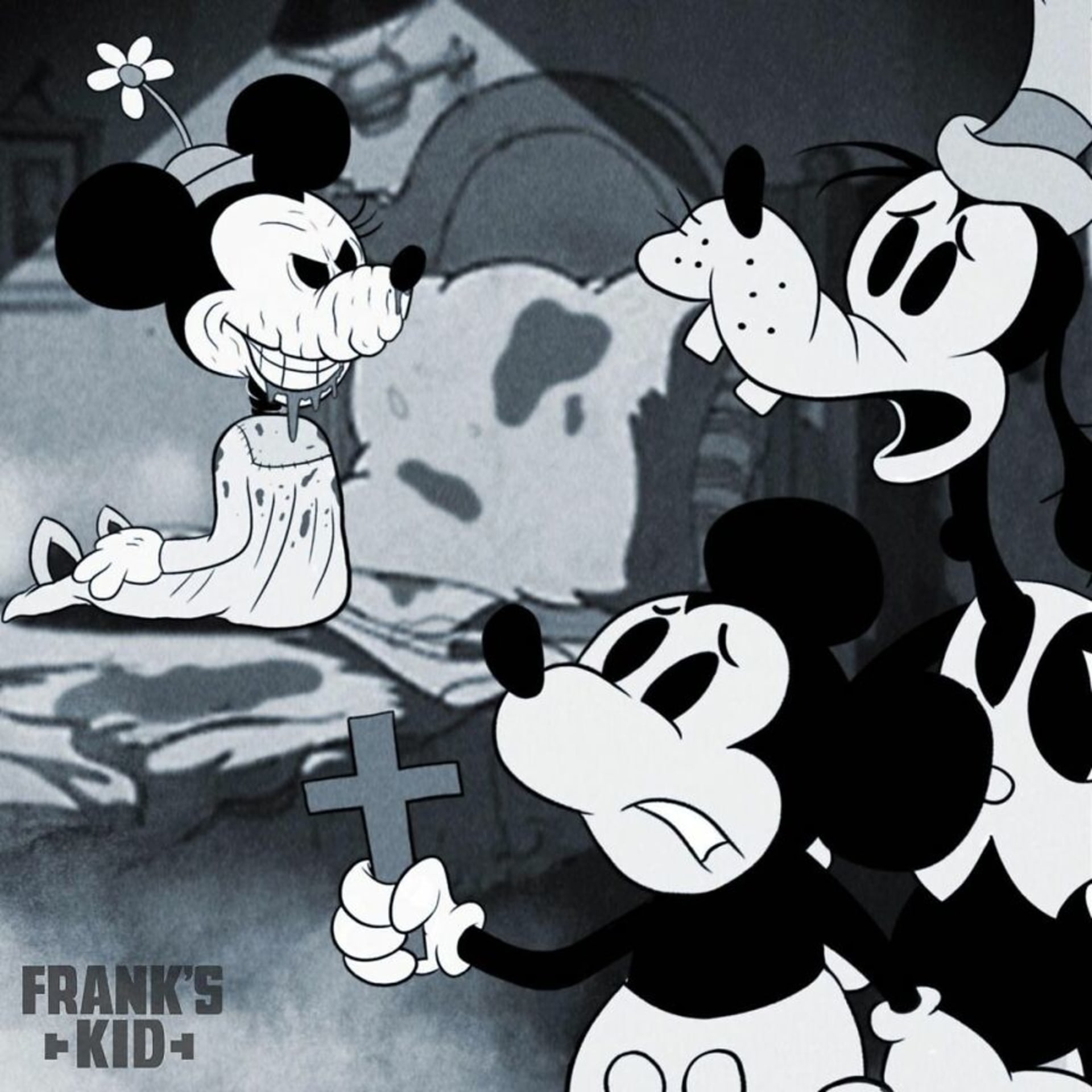 Mickey Mouse ve společnosti známých hororových postav 3