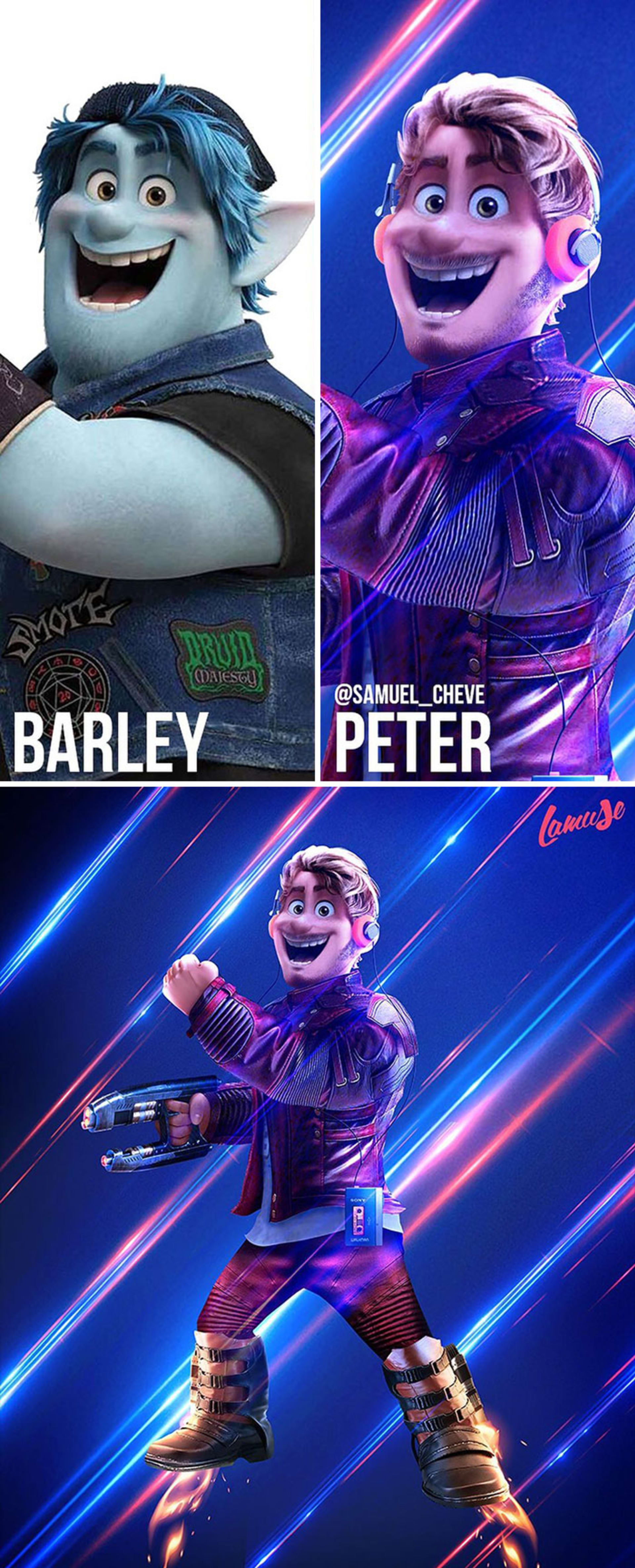 Barley a Peter (Star-Lord)