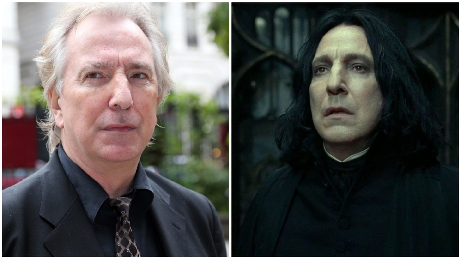 Alan Rickman alias Severus Snape