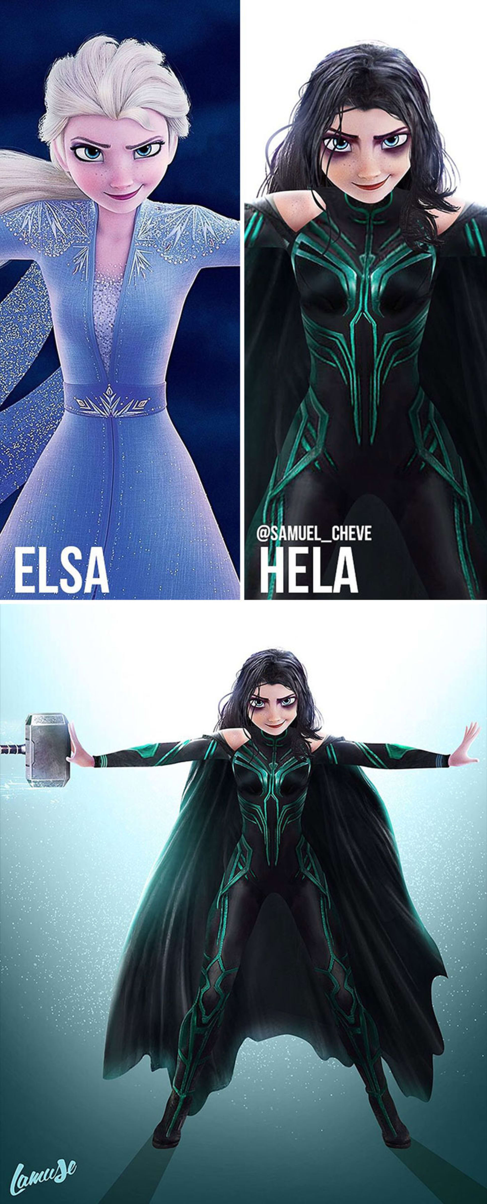 Elsa a Hela