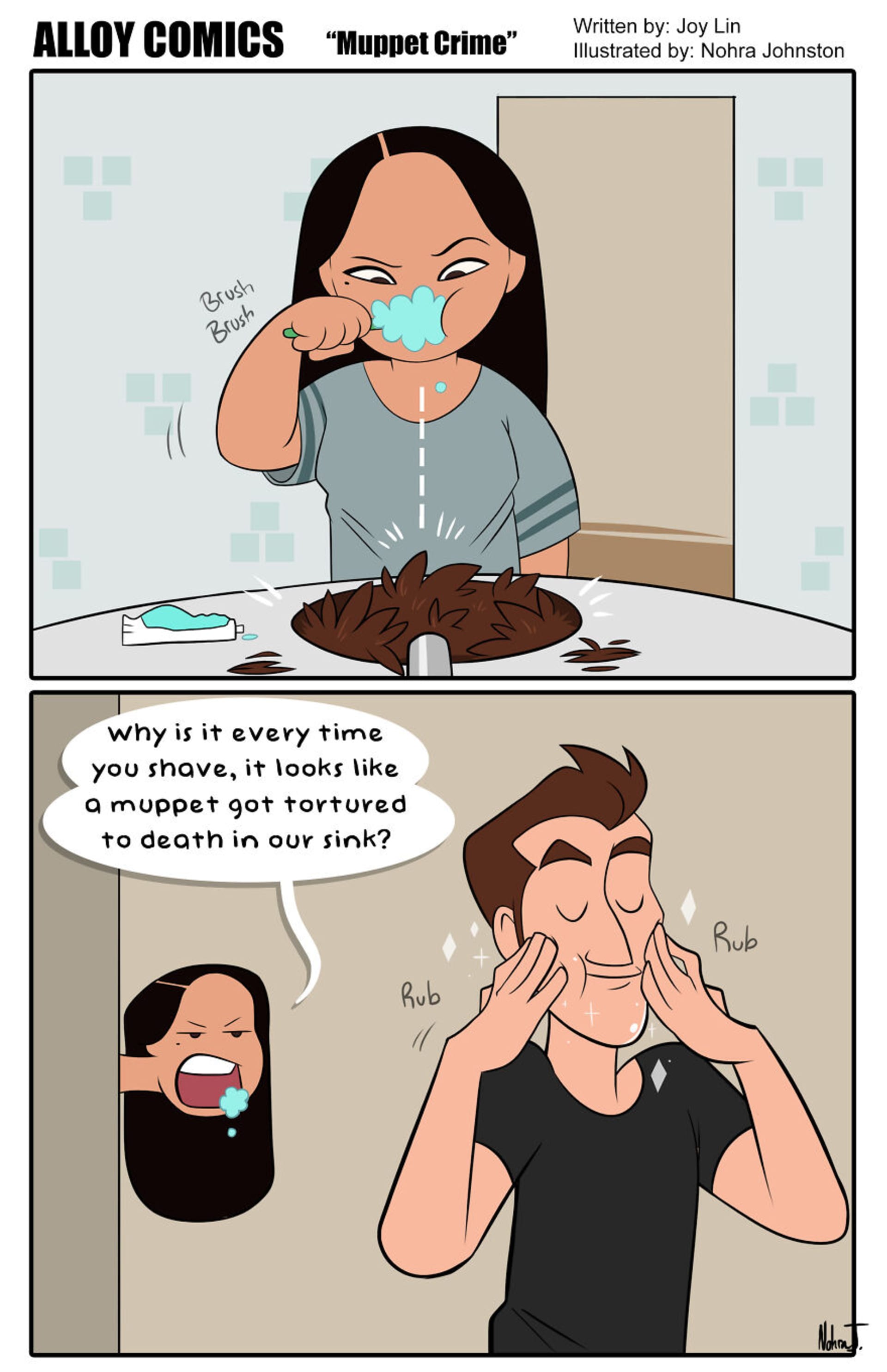 Vtipný komiks o manželství 5