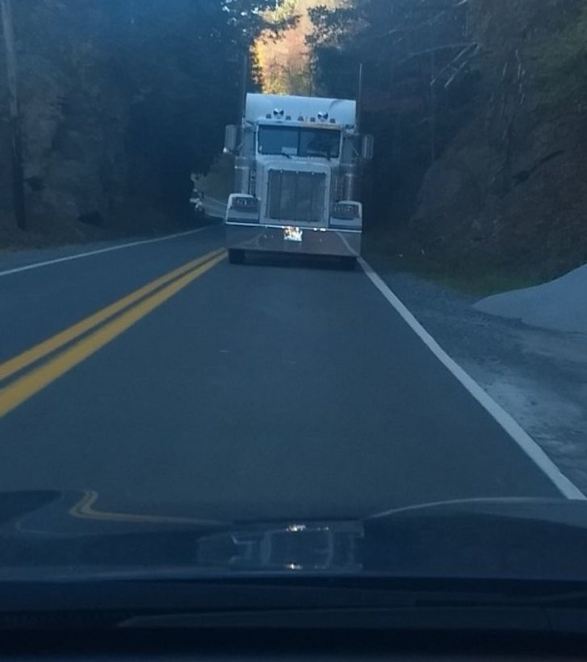 Je s tím kamionem všechno správně?