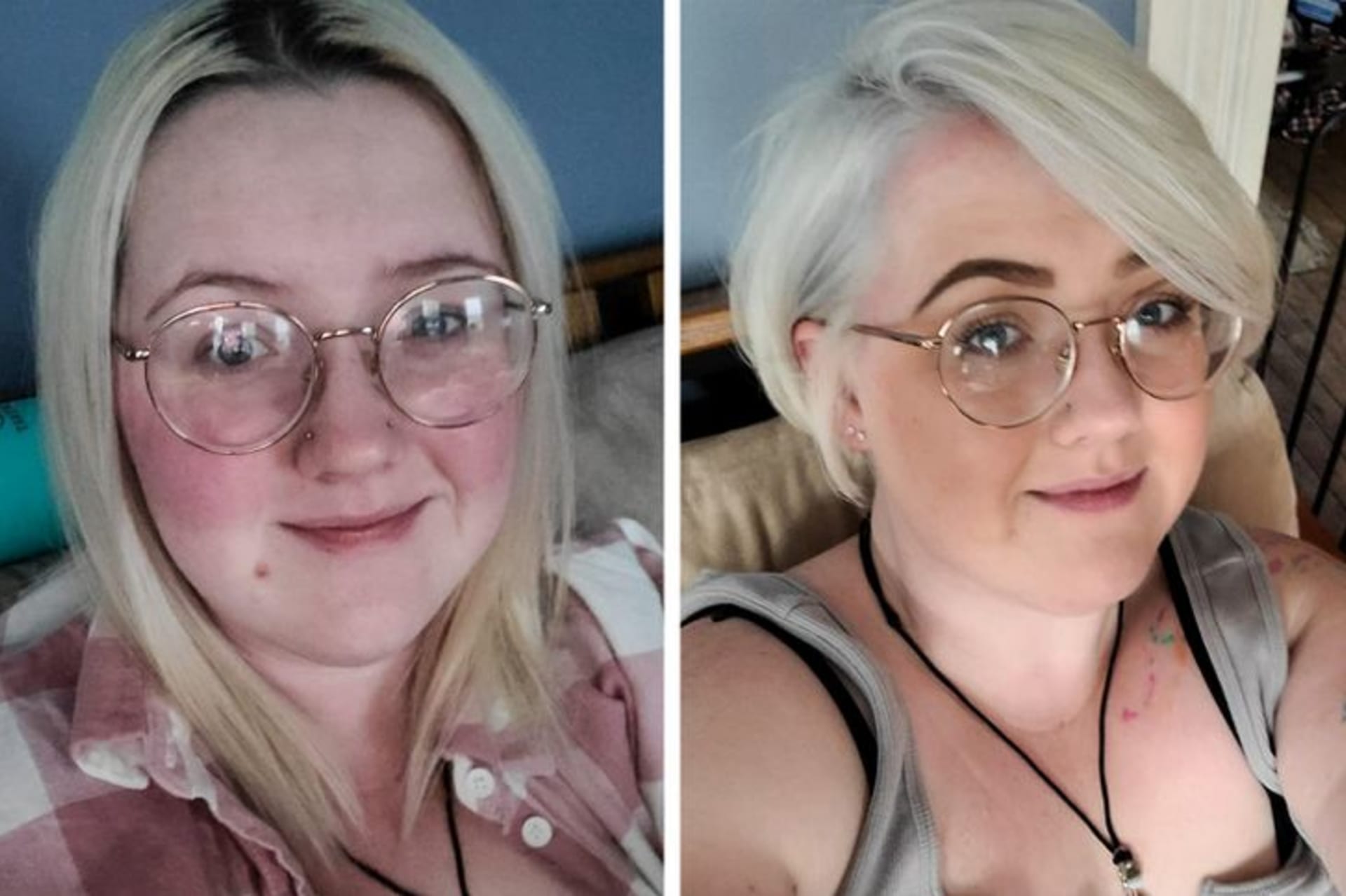 Vlasové proměny před a po 5