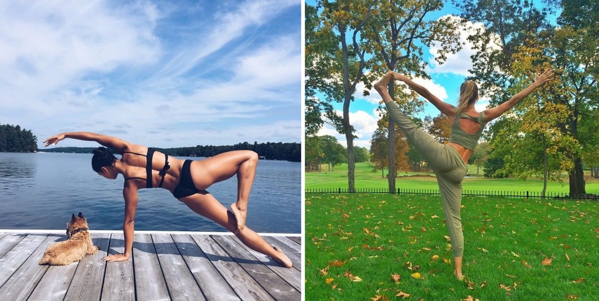I celebrity se oddávají dnešnímu trendu - cvičení jógy
