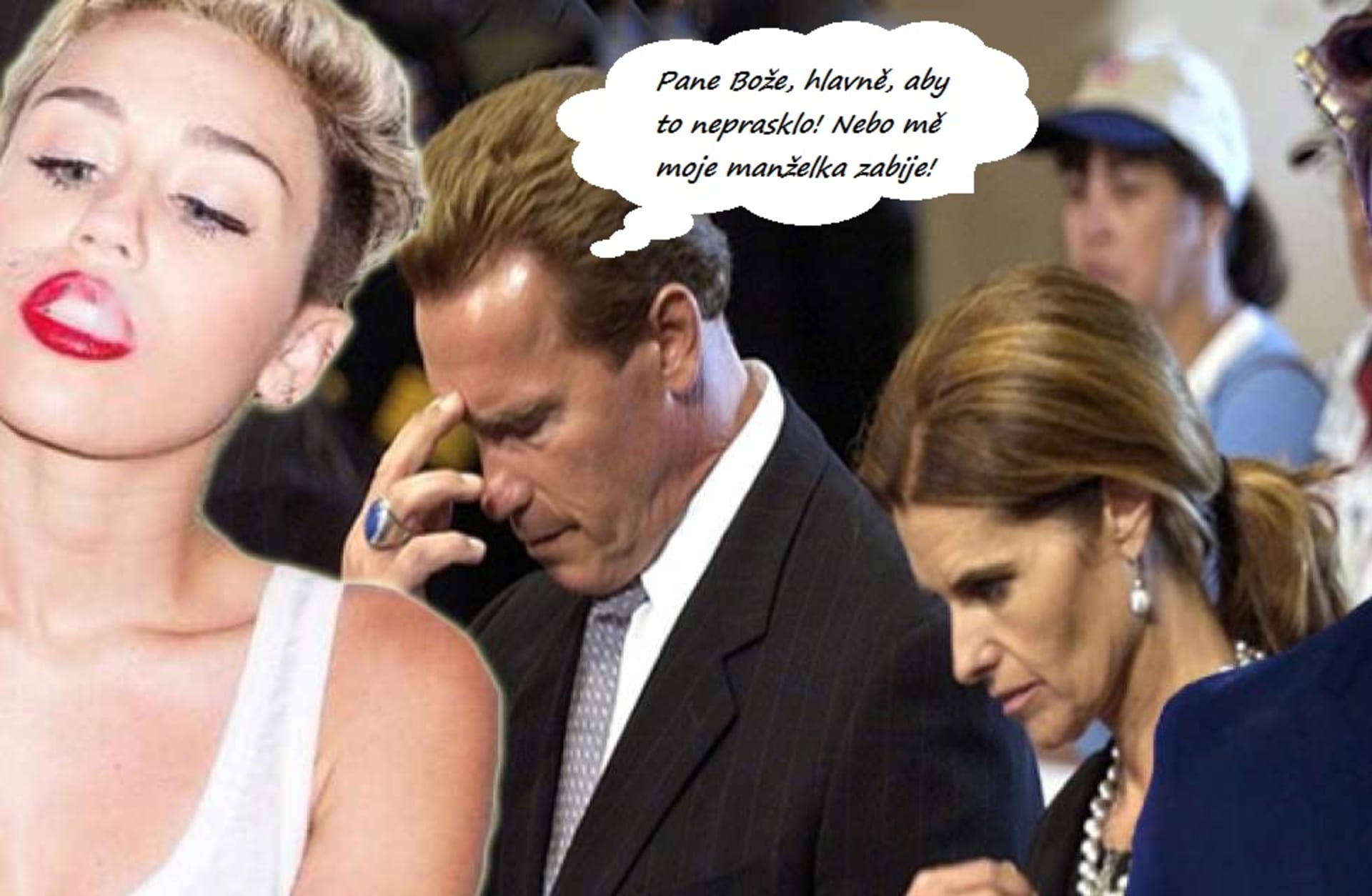 Miley Cyrus prožila noc s Arnoldem – stále na ni vzpomíná!