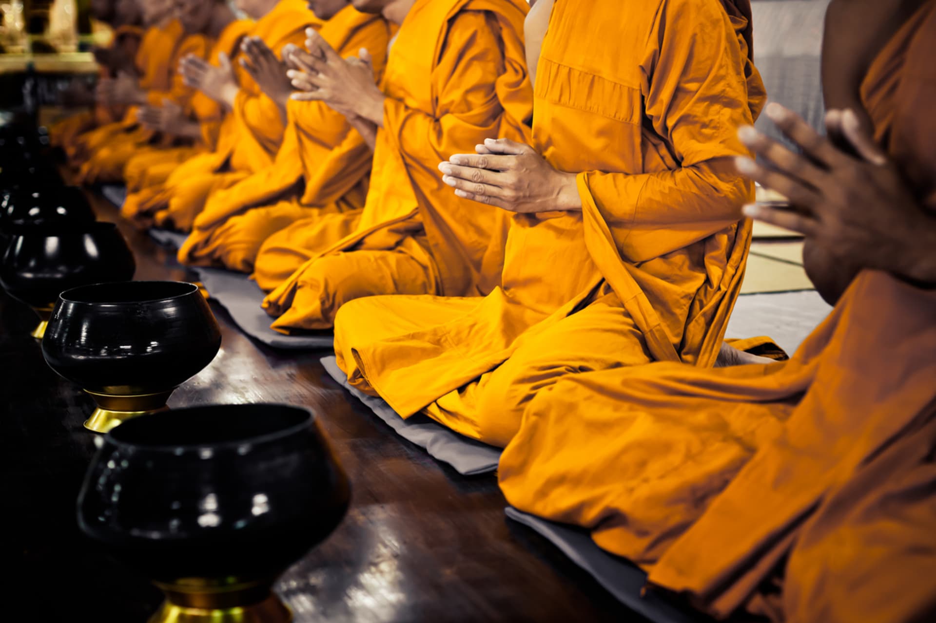 Budhistický klášter museli uzavřít kvůli drogám.