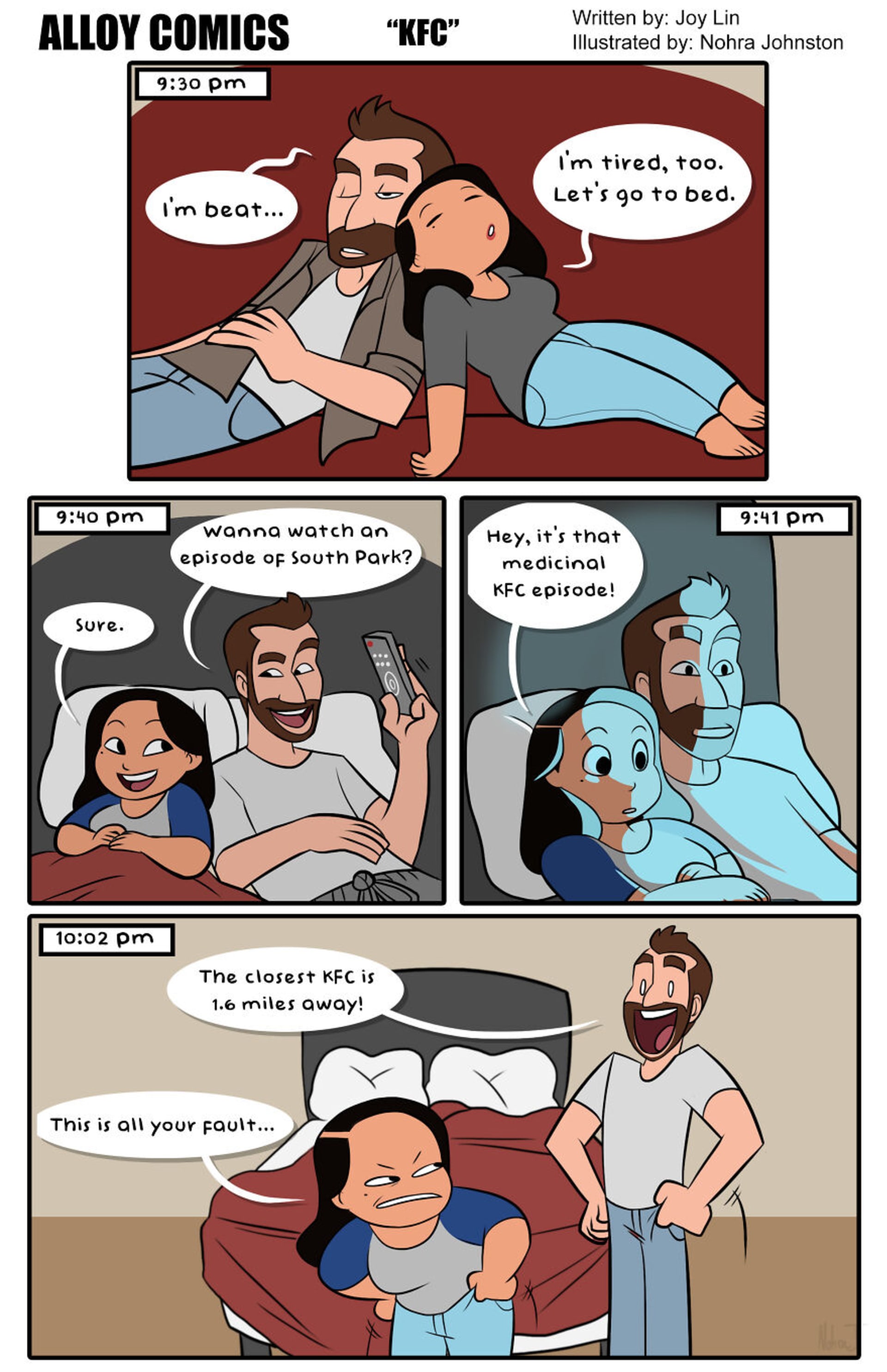 Vtipný komiks o manželství 7