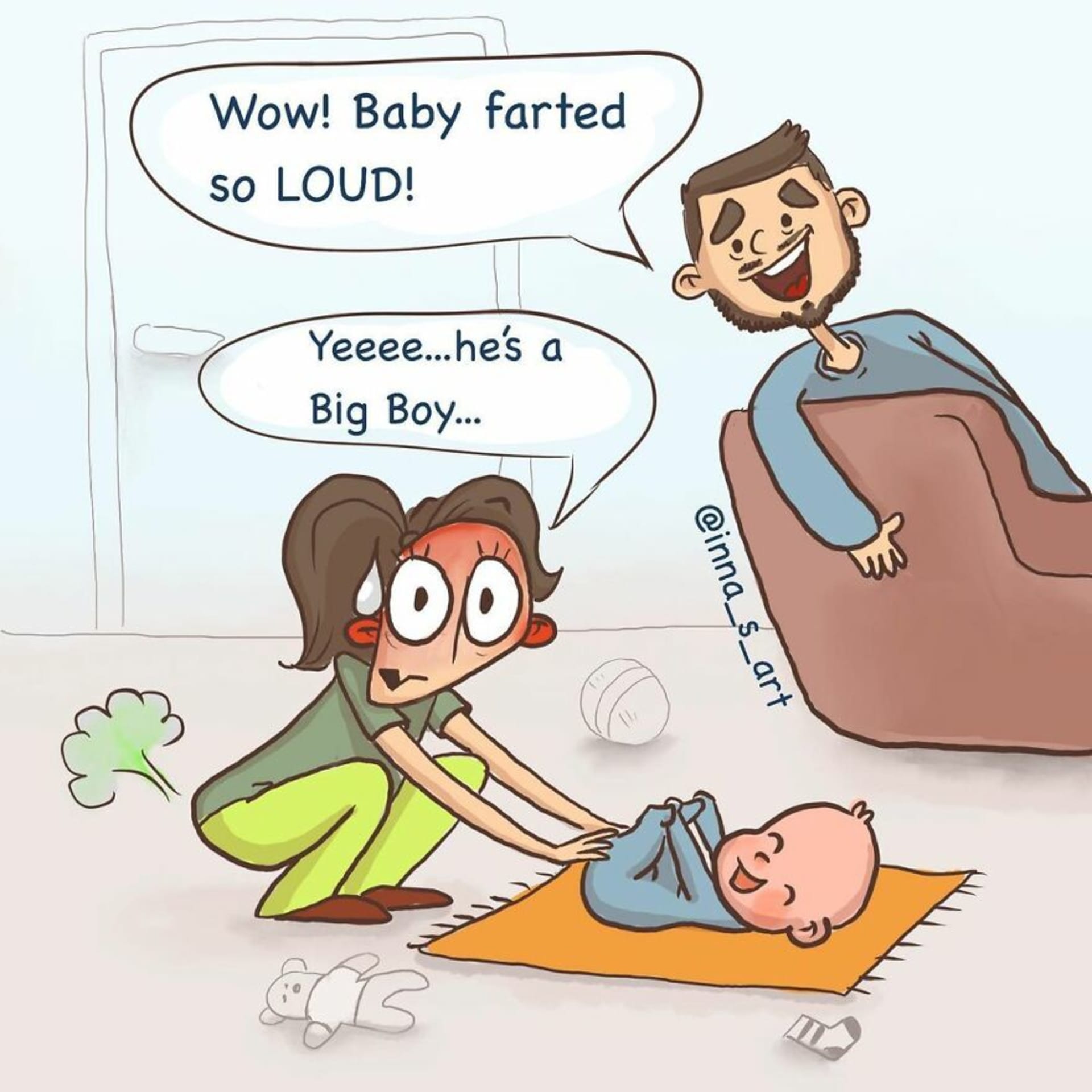 Vtipné ilustrace o rodičovství 15