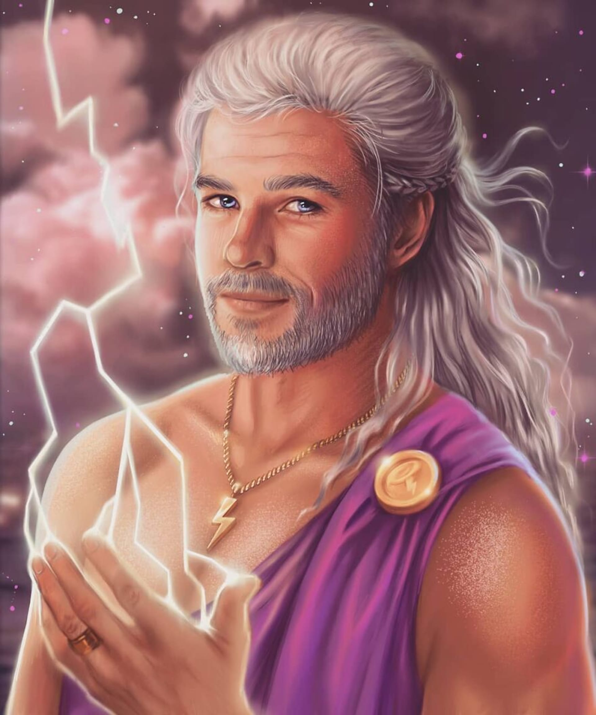 Chris Hemsworth jako Zeus