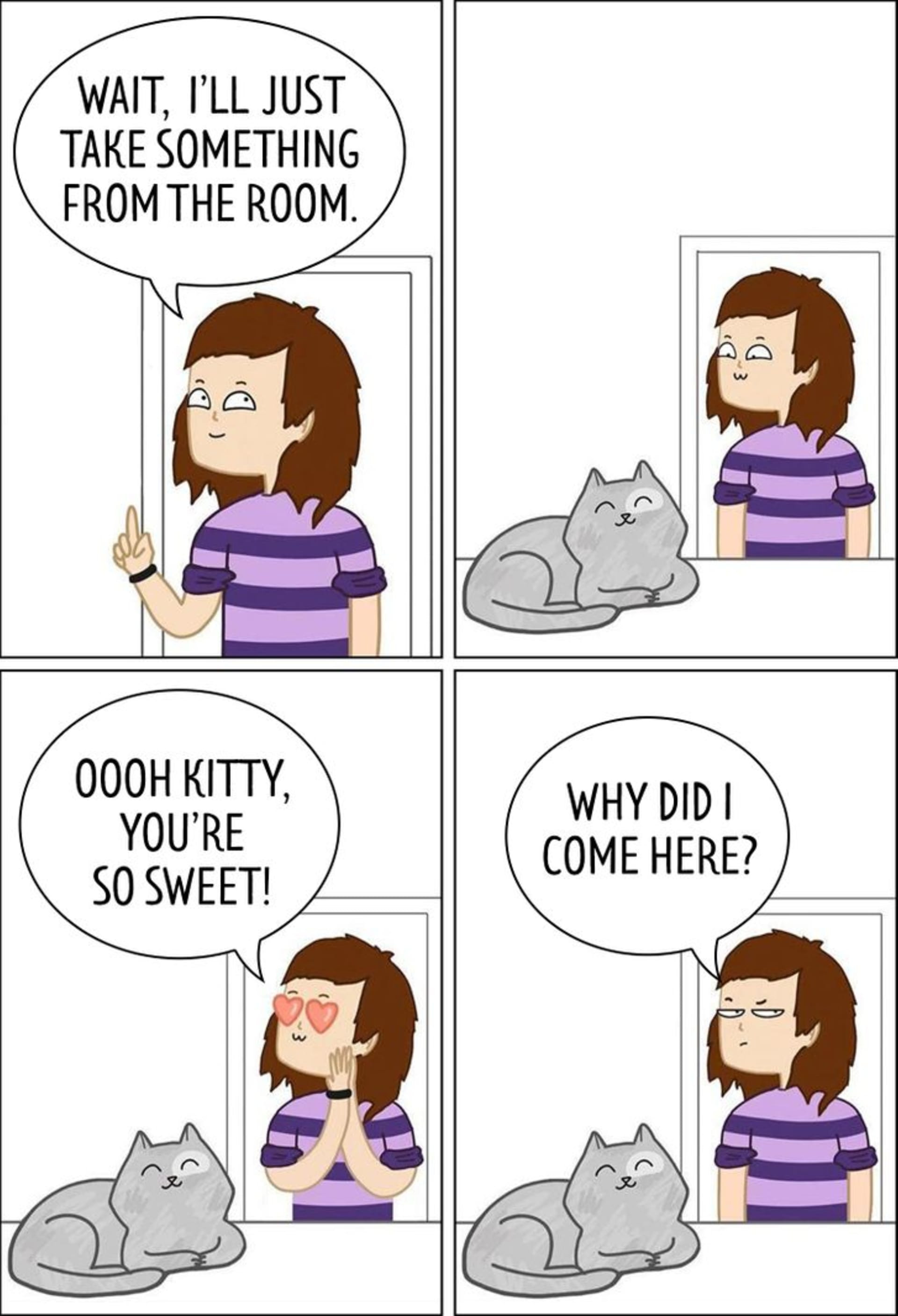 Pravdivé ilustrace ze života s kočkami 6