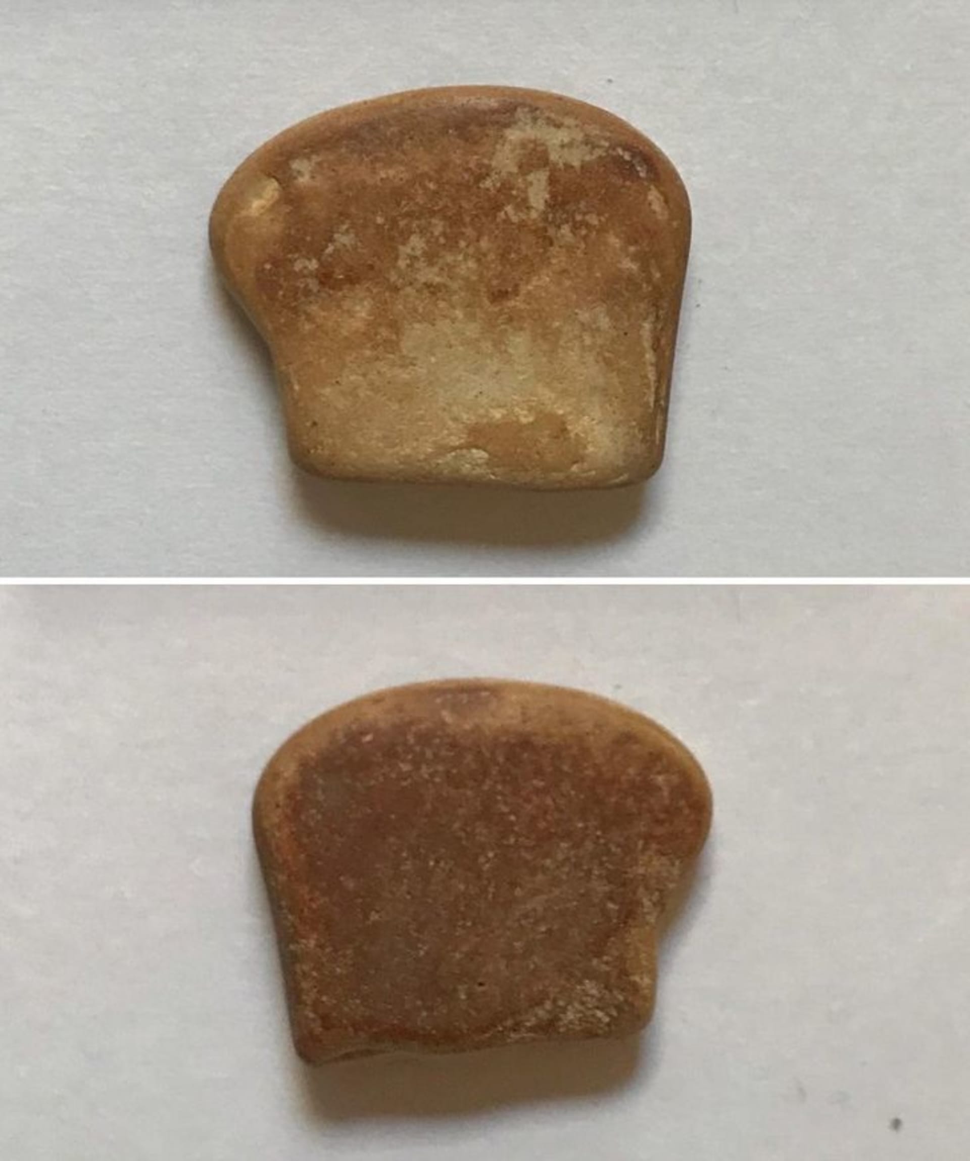 Toto není toast, ale kámen