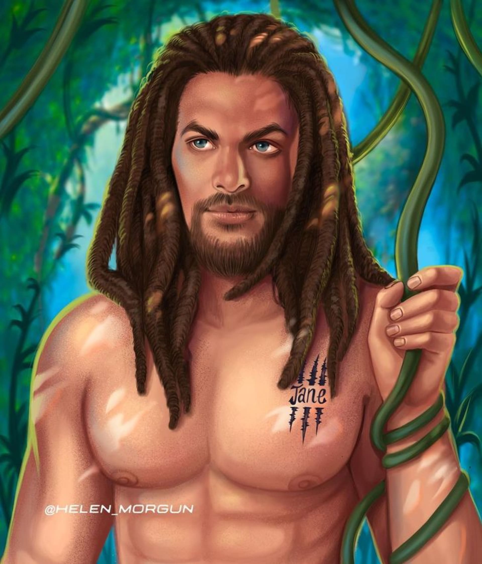 Jason Momoa jako Tarzan