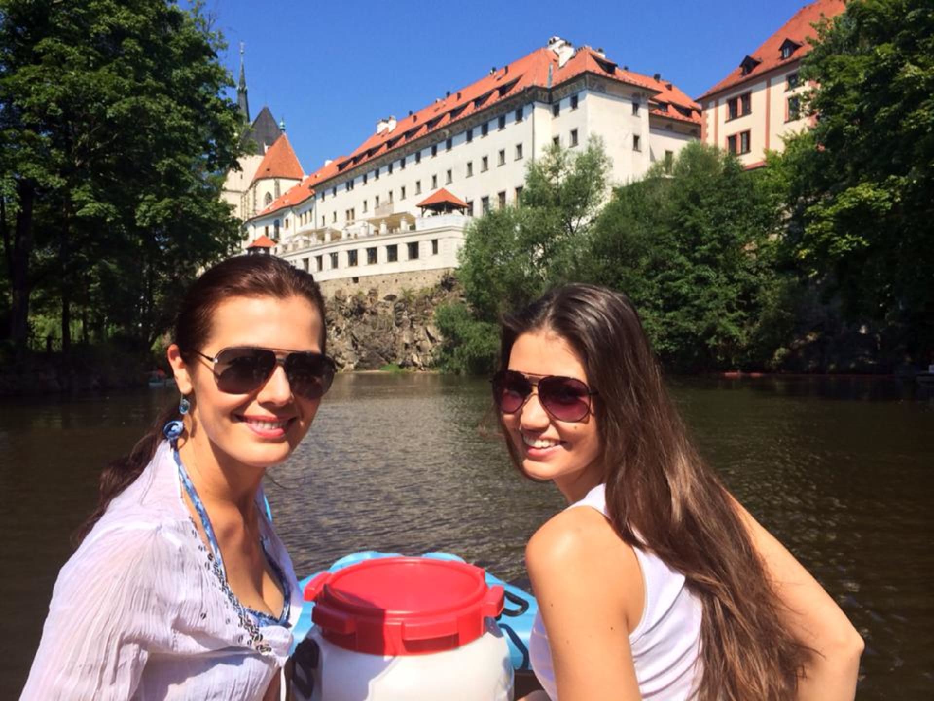 Jana Doleželová a Lucie Smatanová vyrazily na vodu