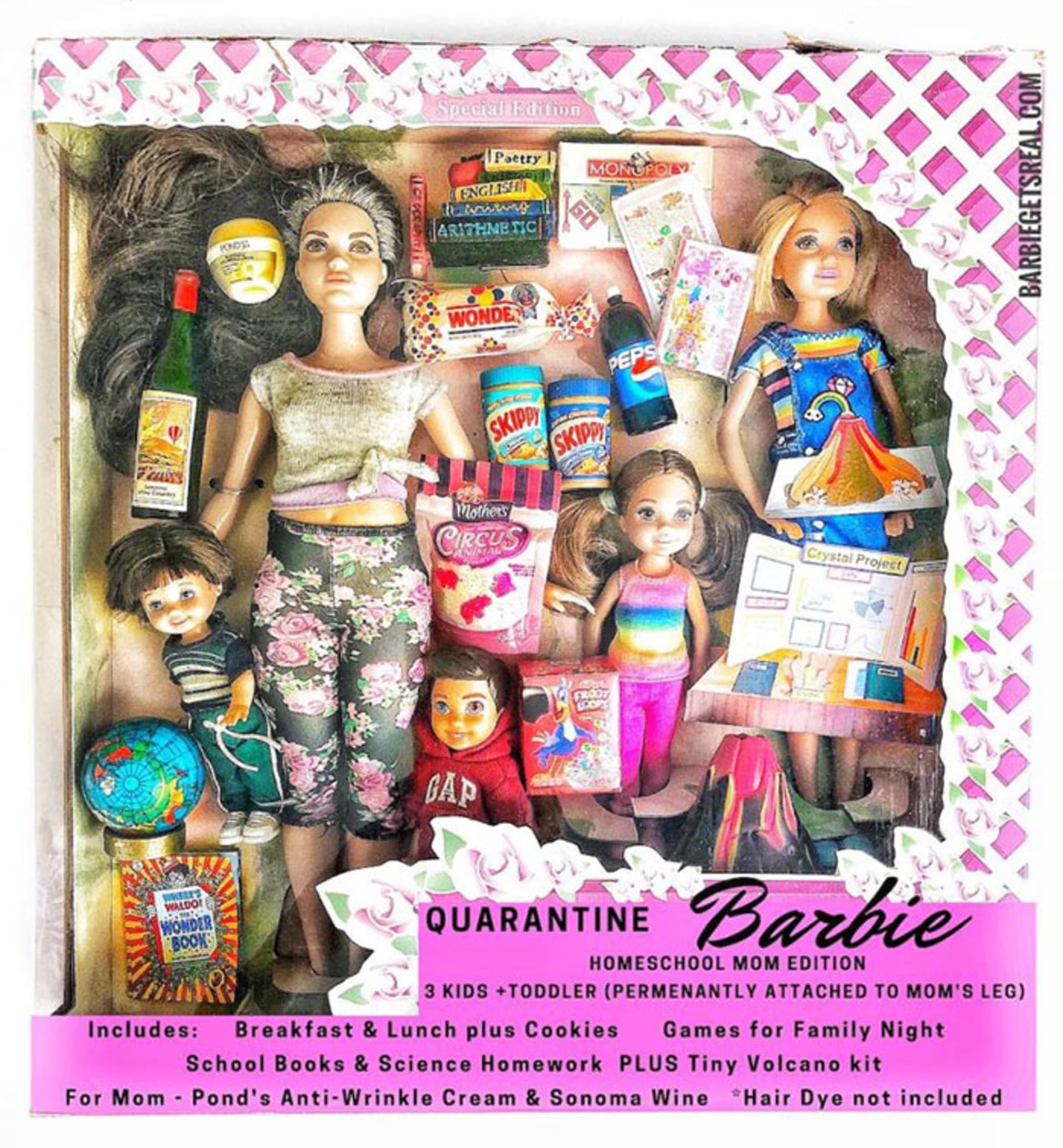 Panenky Barbie v karanténě 8