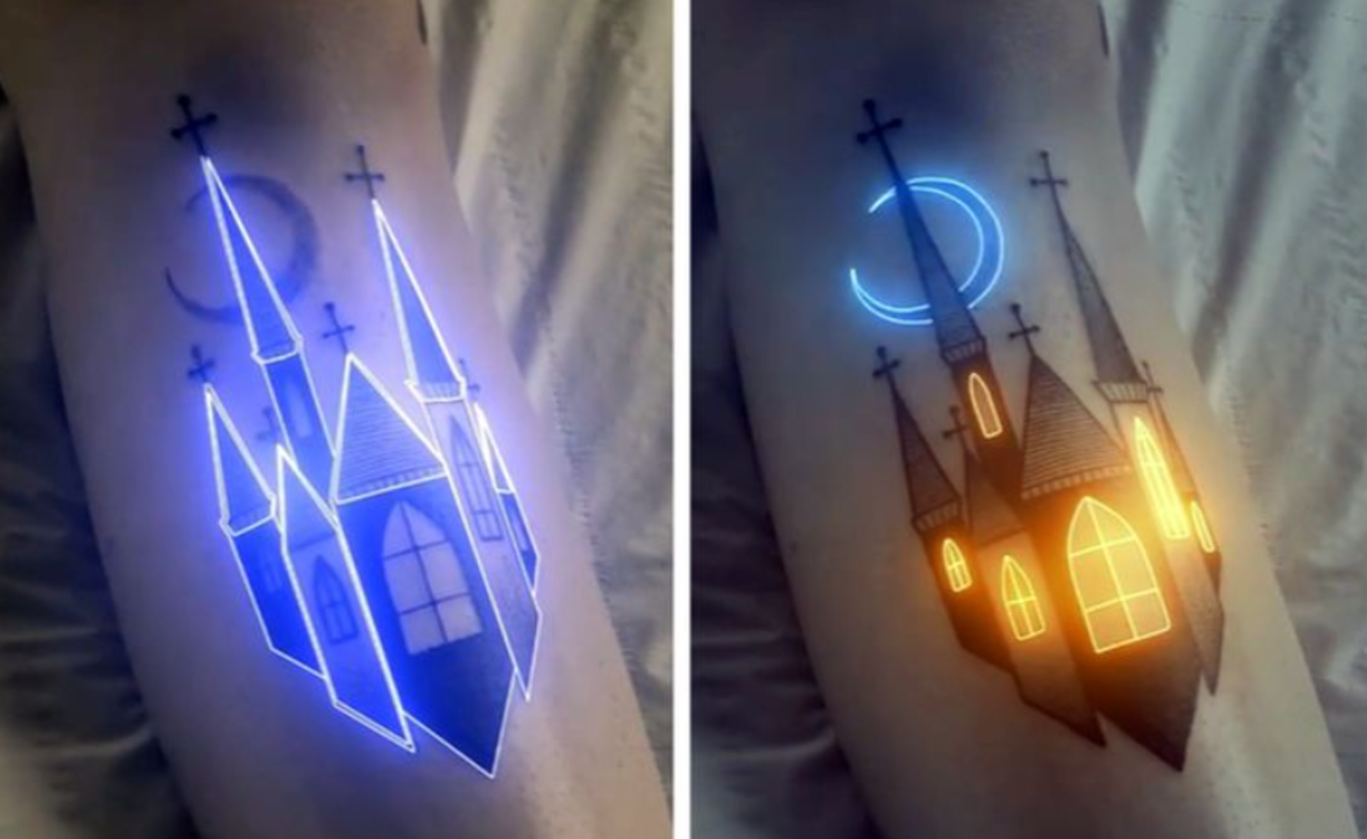 Tatér umí vytvořit svítící tetování 4