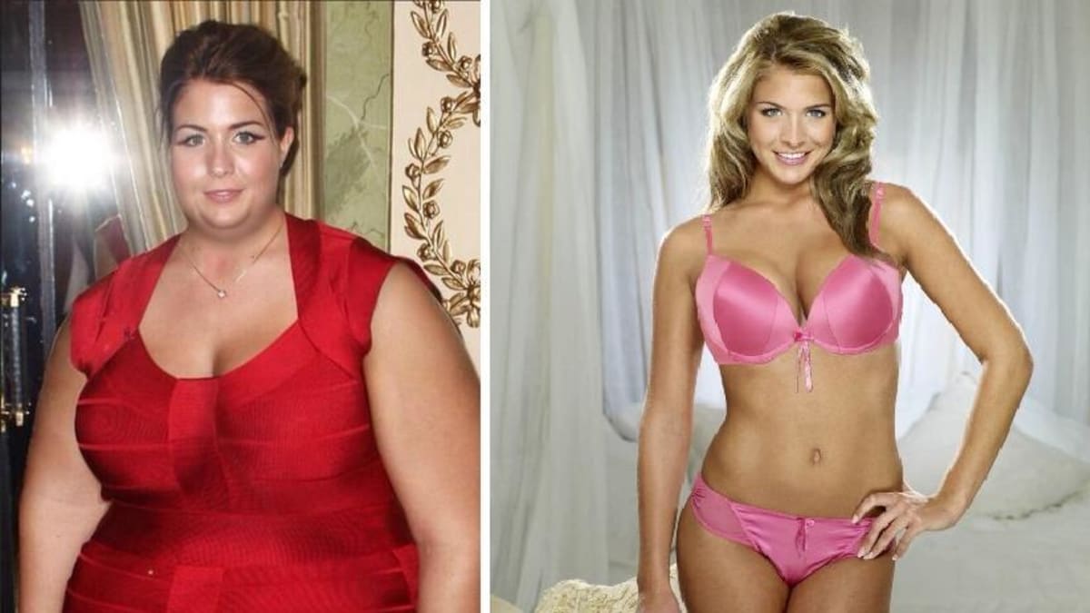Gemma Atkinson dříve a nyní, rozdíl skoro 100 kg