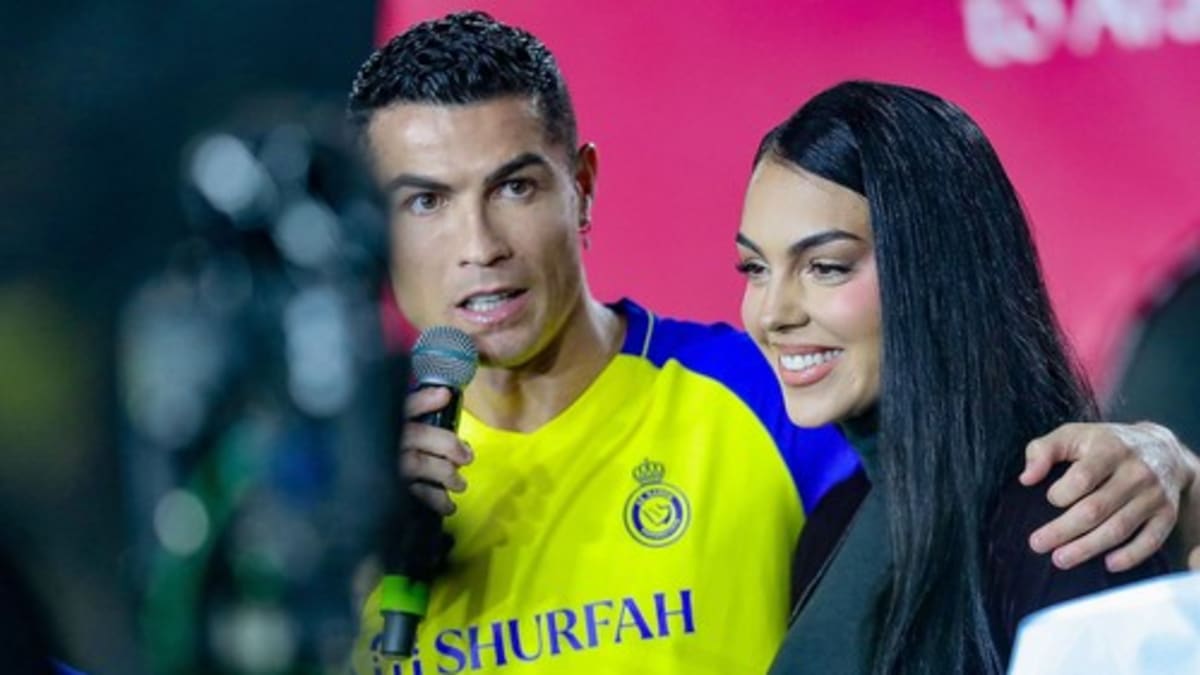 Cristiano Ronaldo a přítelkyně Geogina R.