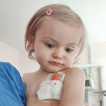Dvouleté Viktorce byla diagnostikovaná spinální svalová atrofie 2. typu.