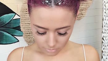 vlasy glitter 