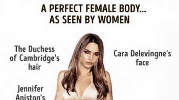 Jak by vypadala perfektní ženská těla podle mužů a jak podle žen?