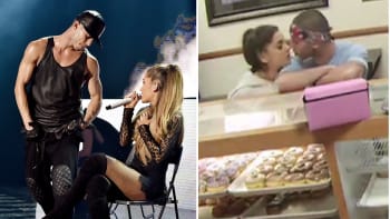 PAPARAZZI VIDEO: Ariana Grande olizuje koblihy i svého tanečníka!