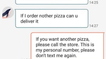 Muž obtěžoval roznašečku pizzy