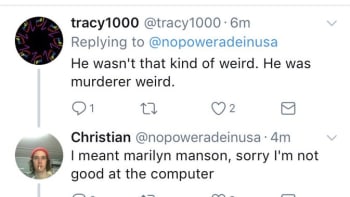 Lidé truchlí Marilyna Mansona