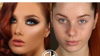 Make-up proměny žen