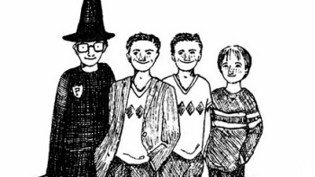 Původní kresby J. K. Rowling k Harry Potterovi