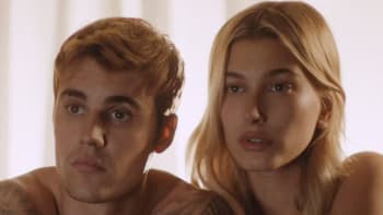 Manželé Bieberovi v kampani pro Calvin Klein