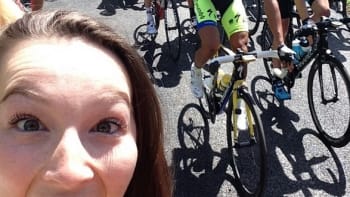 Nejnebezpečnější selfie z Tour de France