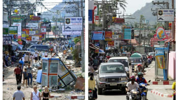 10 let od ničivého tsunami... tehdy a teď