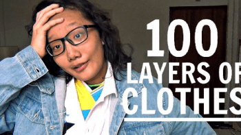 Výzva 100 vrstev oblečení