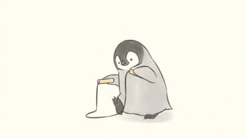 17 roztomilých ilustrací malého tučňáka
