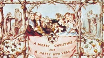 Vánoční pohlednice z historie. Už jste poslali ty svoje?