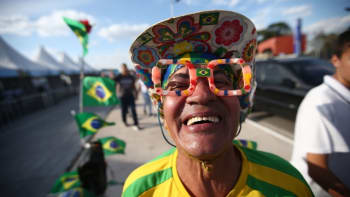 Fanoušci na MS ve fotbale Brazílie