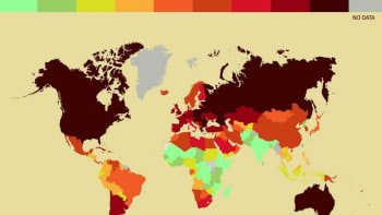 Jaké země jsou nejméně zdravé?